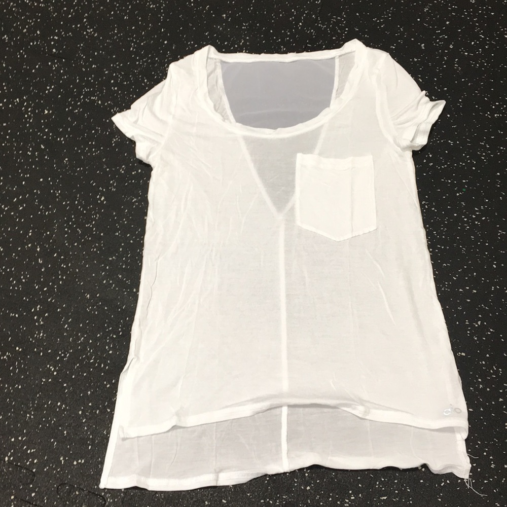 ALO Rise short sleeve top mesh back like new